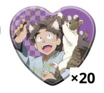 닌타마 란타로 타케야 하치자에몬 난자타운 하트 캔뱃지
