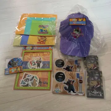 주토피아 캡과 굿즈 세트