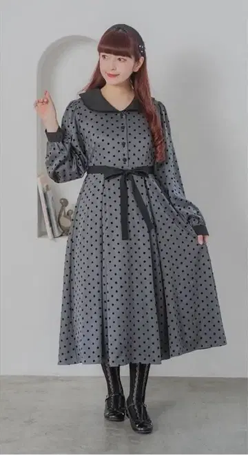 청순 성인 원피스 아오키 미사코 시마무라 시마미사 도트 6L