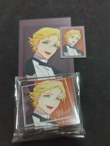 오토후유 오토마 큐피파라 라울 포토 카드 씰 카드 스탠드