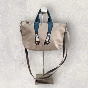 미사용급 미스 사파토 토트백 숄더 2WAY 나일론 스키니