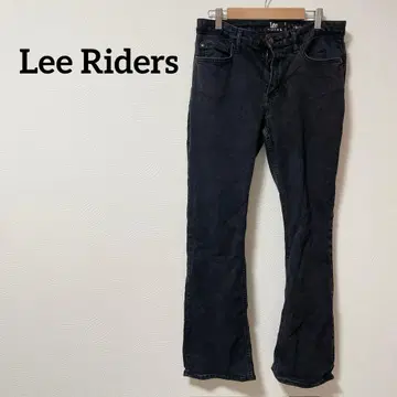 새상품급 Lee Riders 스트레이트 데님 다크 그레이