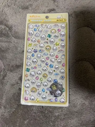 모자 꽁지 드롭 씰 미니 물방울짱