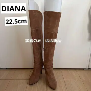 컨디션 최상 DIANA 니하이 부츠 22.5cm