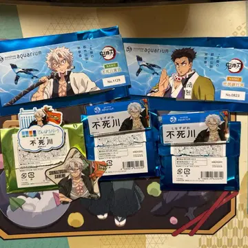 귀멸의 칼날 선샤인 시티 시나즈가와 사네미 히메지마 교메이 세트