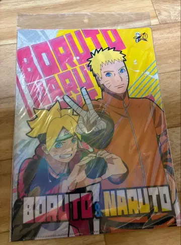 NARUTO 20주년 기념 클리어 파일 세트