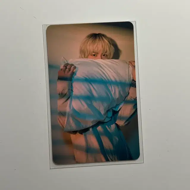 방탄 석진 해피앨범 뮤직아트 럭드 포카