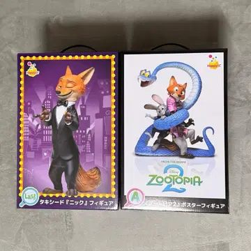 주토피아 2 해피 복권 A상 라스트 원상 주디 닉 피규어