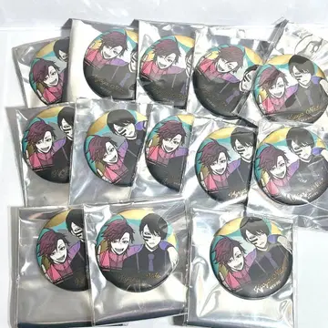 무타노 무진 오이란자카 쿄야 복숭아 동산 암귀 메탈릭 캔뱃지 원작 그림