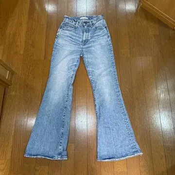 MOUSSY MVS FLARE 플레어 데님 24인치 블루