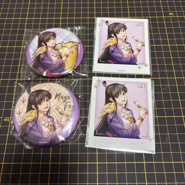 해외 공식품 역전재판 아야사토 마요이 캔뱃지 세트 특전 포함