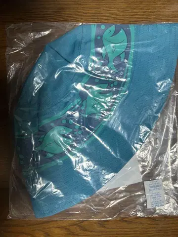 파란색 물고기 무늬 모자 미개봉 주토피아