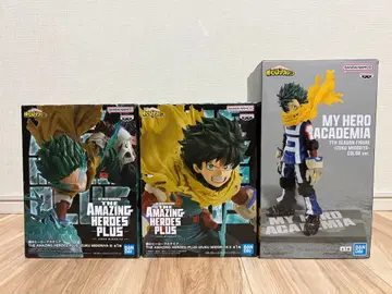 나의 히어로 아카데미아 데쿠 피규어 3체 세트