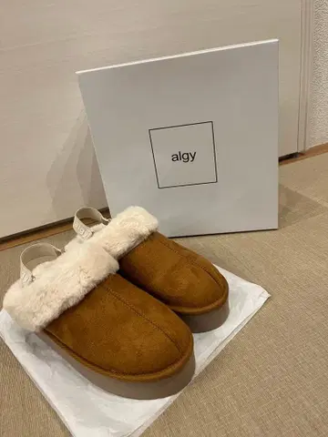 algy 브라운 어그 부츠 22.0cm