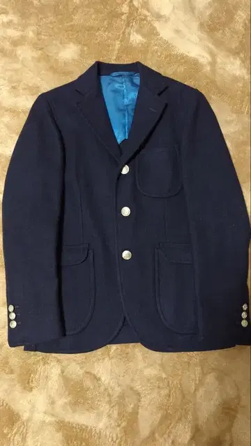 HYPERION 하이페리온 maillot 마이요 울 자켓 네이비 블레이저