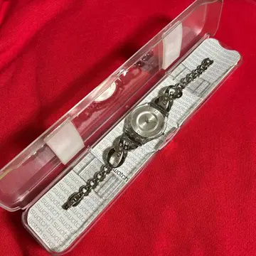 스와치 Swatch 실버 팔찌 시계