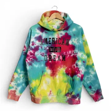 REPUBLIC BLUES 타이 다이 풀오버 M 속기모 남성용 구제 의류