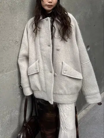 Amri UND MOHAIR SHAGGY FLIGHT JACKET