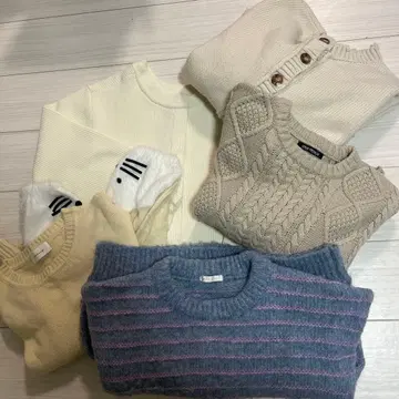 묶음 판매 니트 가디건&스웨터