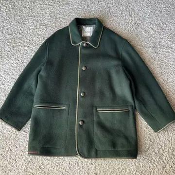 모드모아젤 논논 울 파이핑 자켓 모스그린 빅 사이즈