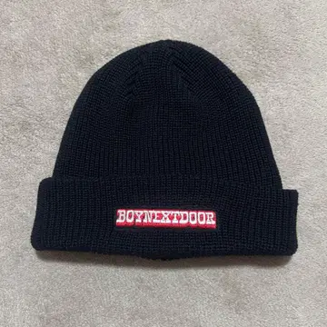 boynextdoor 보넥도 WEGO 니트 모자 비니 블랙
