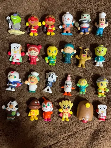 호빵맨 캐릭터 피규어 세트 24개