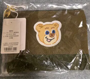 러브리 바이 페이러 올드 테디 와펜 파우치 다크 그린