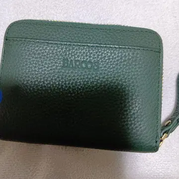 BARCOS 그린 접이식 지갑