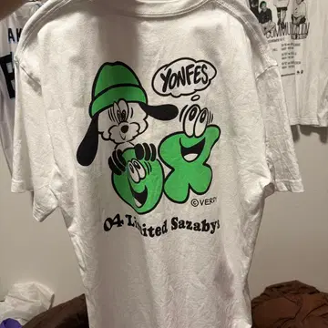 04 limited sazabys verdy 콜라보 T셔츠 그린