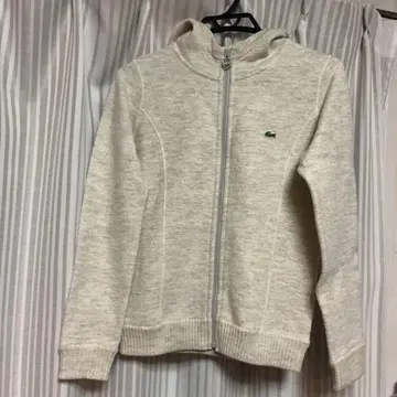 라코스테 울 후드티