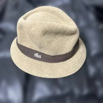 [새상품급] 라코스테 울 펠트 중절모 베이지