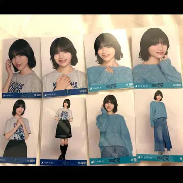 하야시 루나 노기자카46 40thSG 언더 라이브 브로마이드 8종 컴프