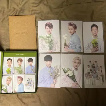 NATURE REPUBLIC EXO M 비누 엽서 세트