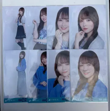 노기자카46 타무라 마유 언더 라이브 T셔츠 니트 롱 데님 스커트