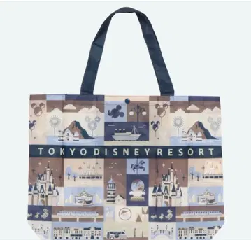 디즈니 리조트 에코백 포켓터블 백