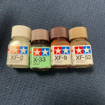 타미야 아크릴 페인트 4색 세트