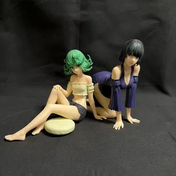 원펀맨 타츠마키 후부키 피규어 2체 세트 Relax time