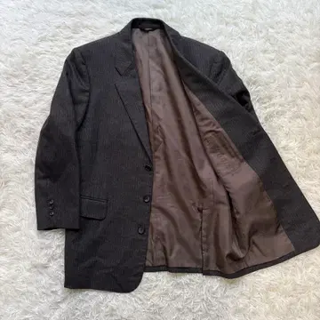 [ S ] 파파스 테일러드 자켓 울 100% 총 안감