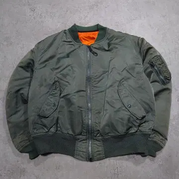 80s 90s ALPHA INDUSTRIES MA-1 USA제 XL