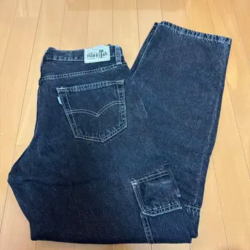 silverTab LOOSE 블랙 데님