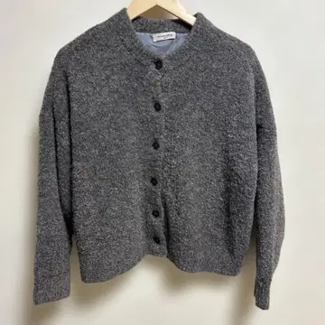 새상품급 니트 자켓 브라운