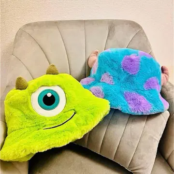 디즈니 몬스터 주식회사 샐리 마이크 모자 팬캡 버킷햇