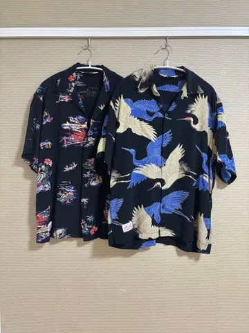 schott 파인애플 주스 하와이안 셔츠