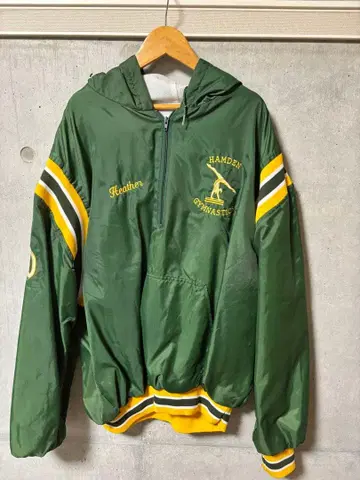 Birdie 그린 후드 부착 자켓