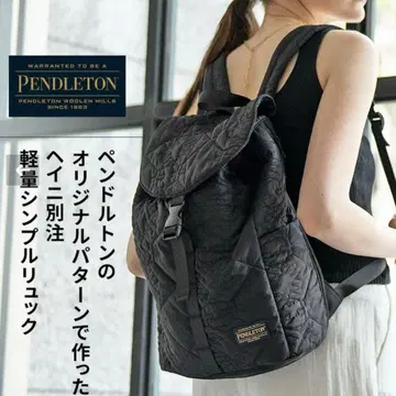 미사용 새상품 HAYNI 헤이니 펜들턴 지제삭 백팩 블랙