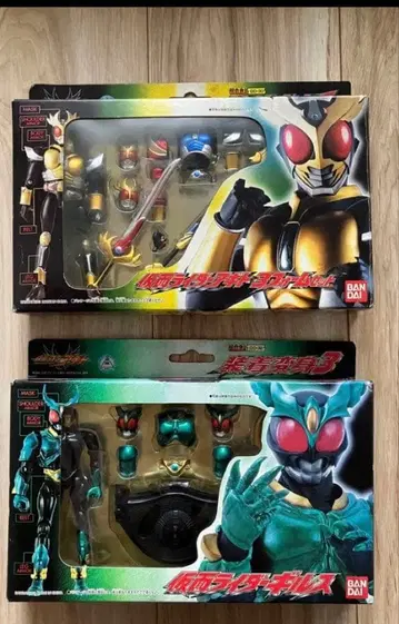 장착 변신 가면라이더 아기토 기르스 가면라이더 아기토 액션 3괴인 세트