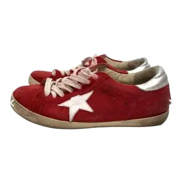 12164 골든구스 슈퍼스타 스웨이드 빨간색 42