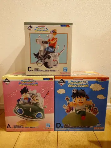 제일복권 드래곤볼 스냅 컬렉션 2 A, C, D상 세트
