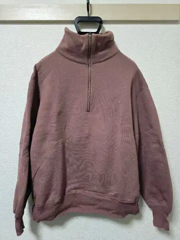 LOEFF 헤비 맨투맨 하프 지퍼 풀오버 2