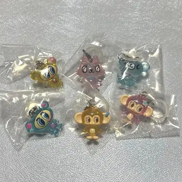 나루미야 캐릭터즈 메지루시 액세서리 6개 세트 나카무라 군